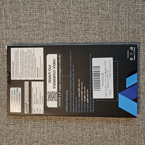 Screen Protector For Galaxy S20 Plus Screen Protector & Camera Lens Protector - Picture 2 of 12